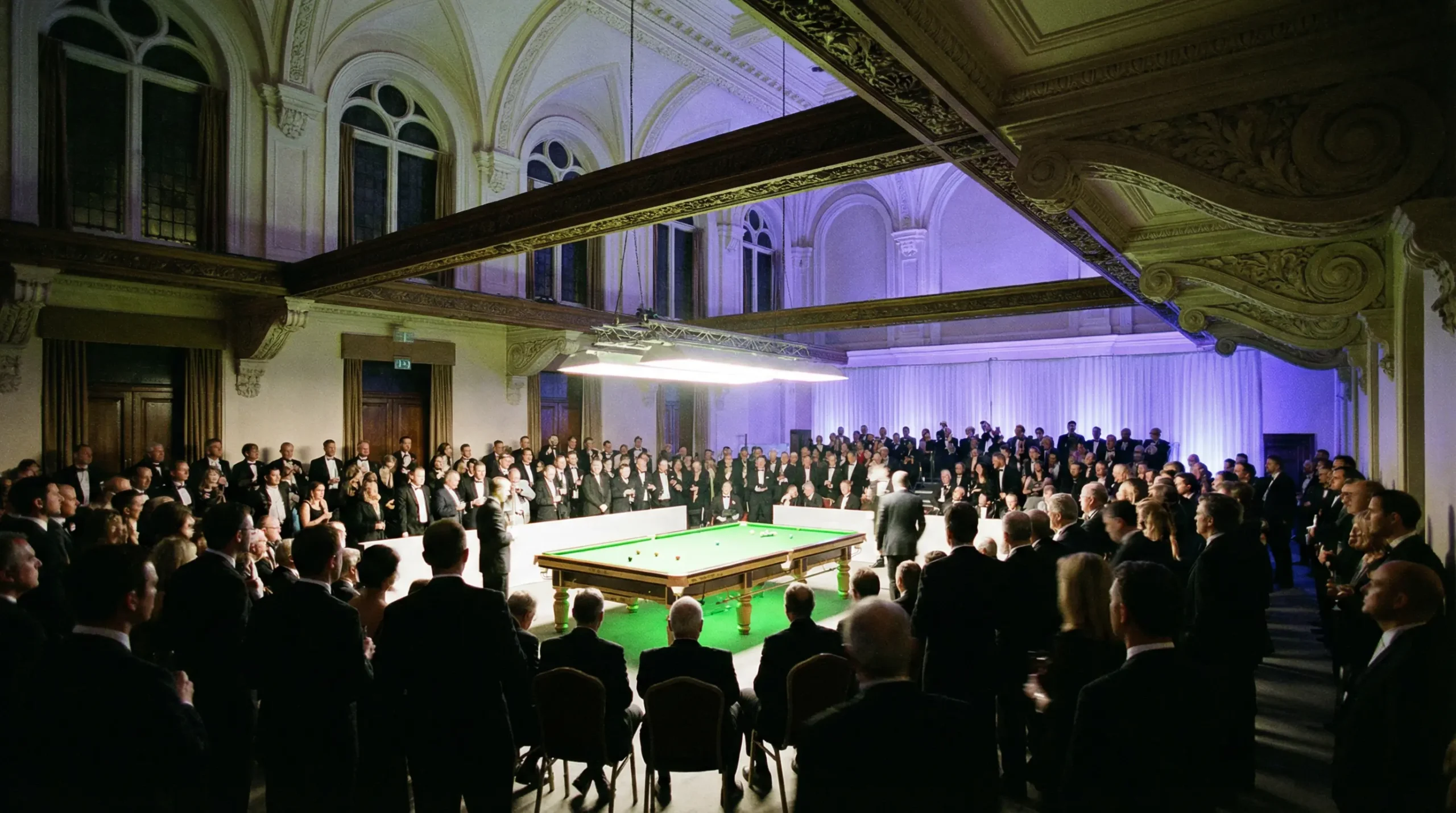 Alexandra Palace tijdens de Masters snooker