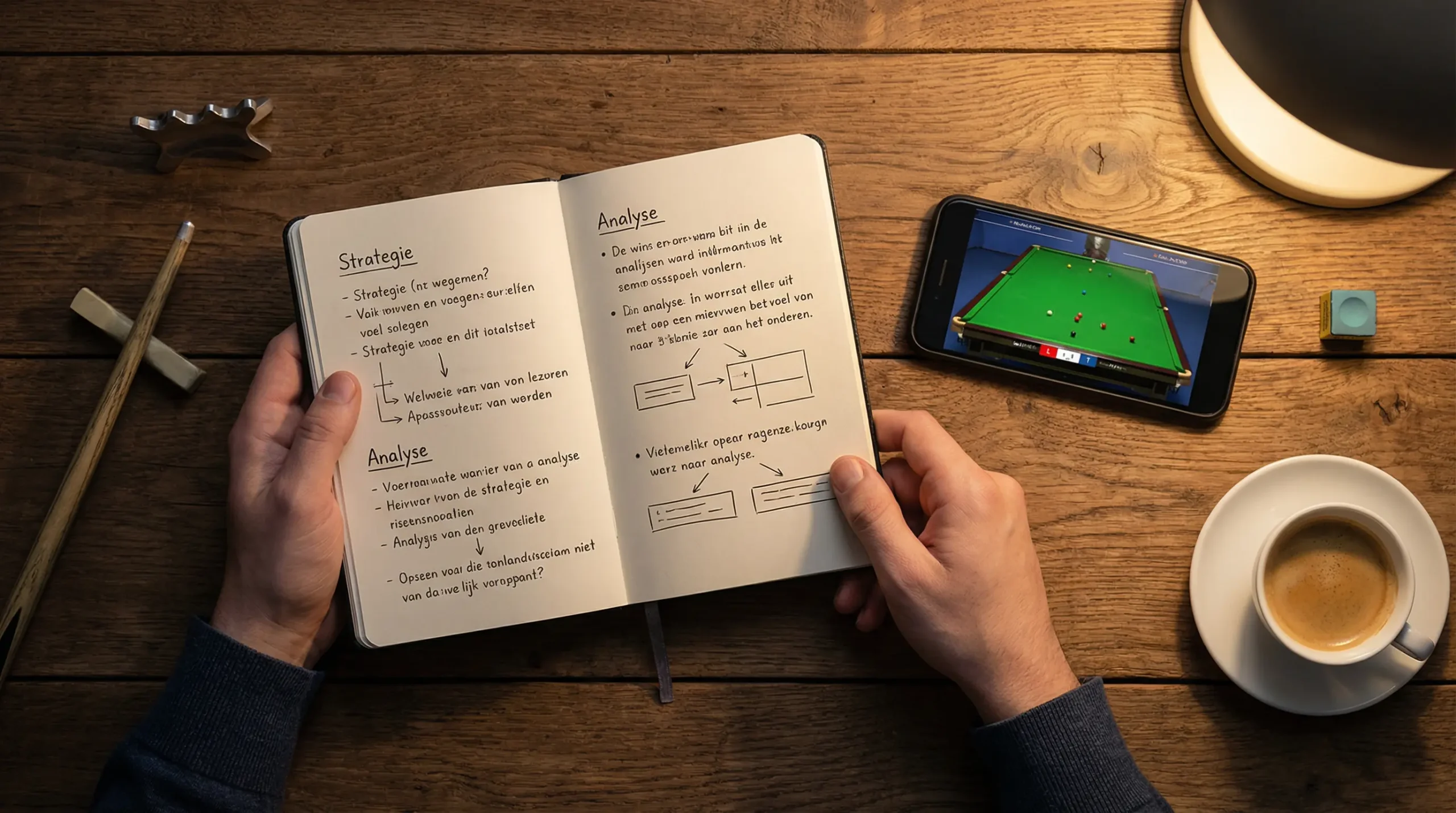 Strategische analyse voor snooker weddenschappen met spelerstatistieken